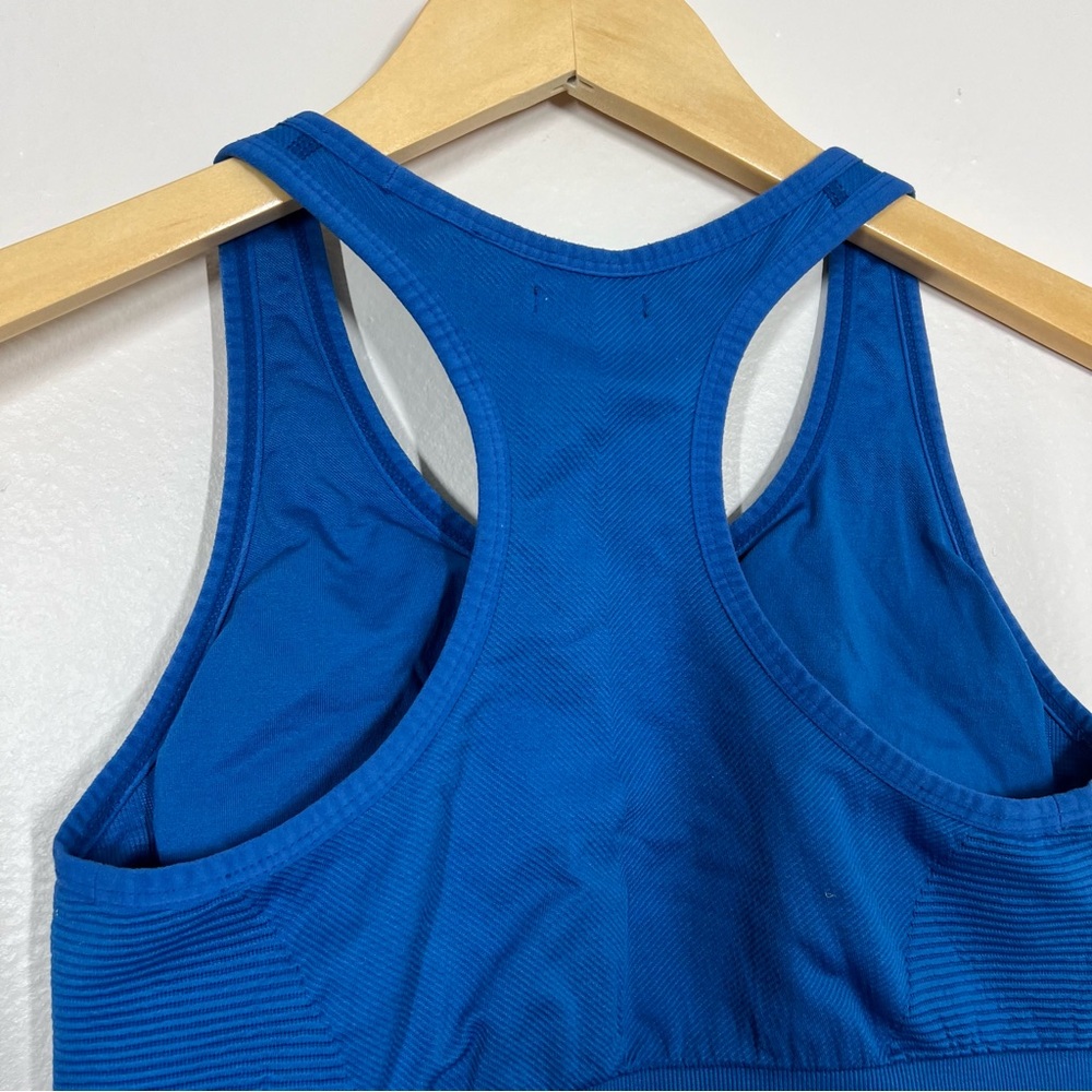 Oiselle Blue Sports Bra - Picture 11 of 12